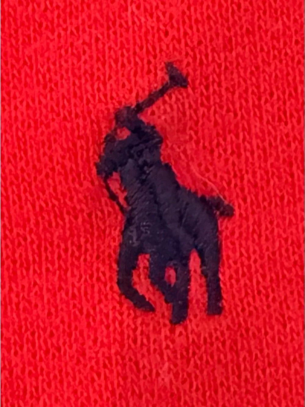 Polo by Ralph Lauren Red Kids Hooded Sweatshirt with Navy Pony